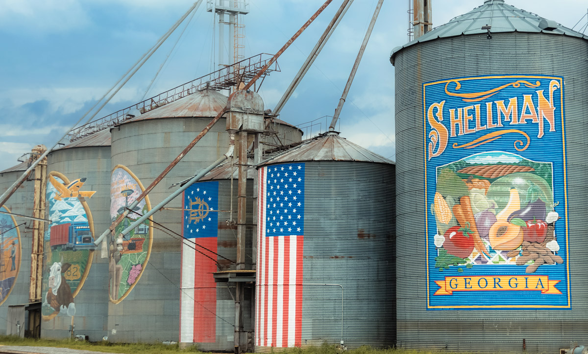 Steel Mills in Shellman Georgia, art by Chris Johnson